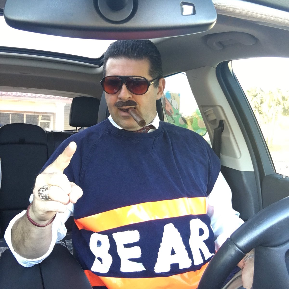 Halloween is over, now get back to work you pansies! #hailtoPITT #mikeditka #dabears #toughestcoachever #BillSwertski <a href="/mikeditkahof/">Mike Ditka</a>