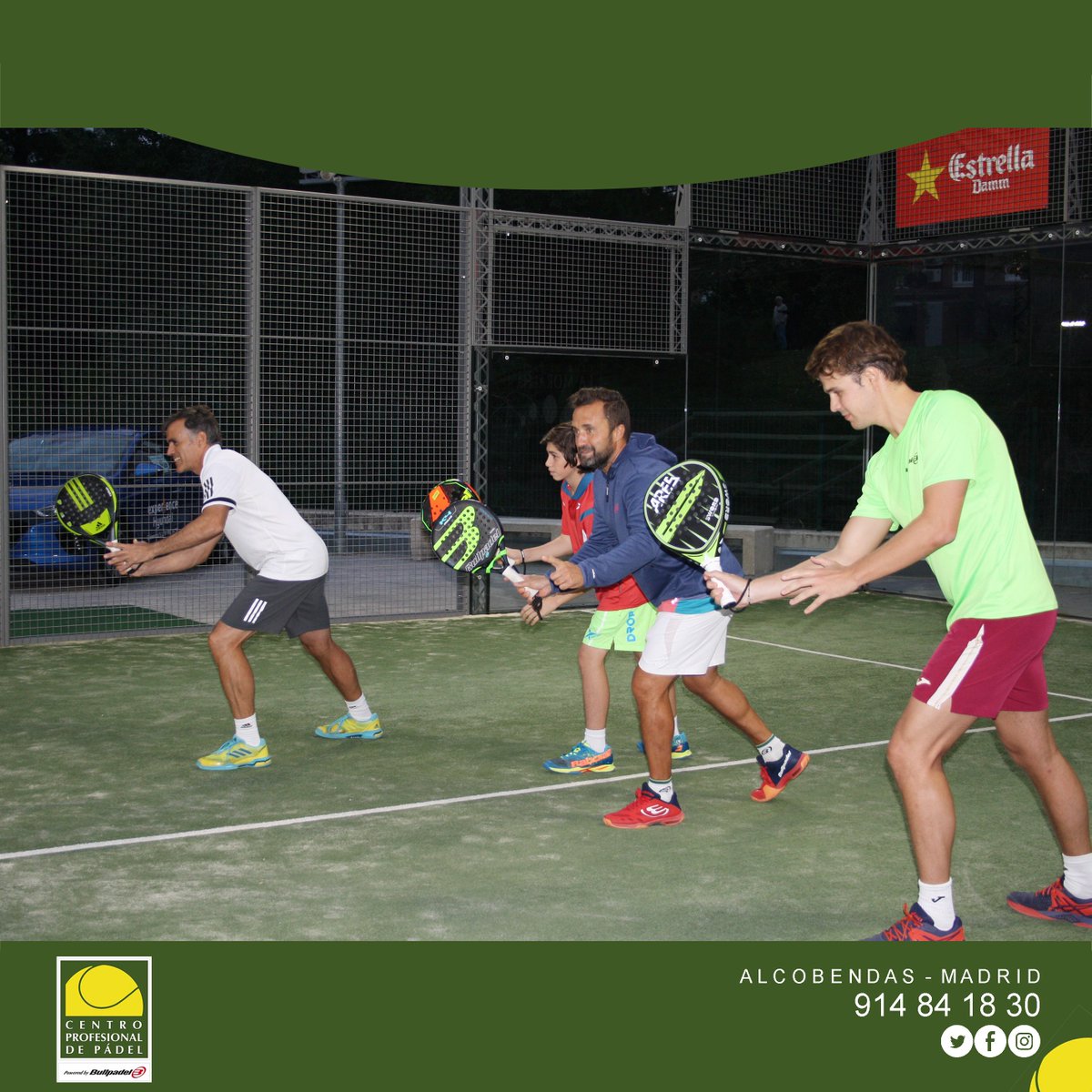 🎾 Cursos y programas integrales para el perfeccionamiento del Pádel y metodología de enseñanza, especialmente dirigido a Monitores y Jugadores profesionales🎾.
@suarezgdiegoa <a href="/Chema_Padel/">CHEMA MONTES</a> @padelmoraleja <a href="/bullpadelsport/">Bullpadel</a> 
#padel #lamoraleja #bullpadel #deporte