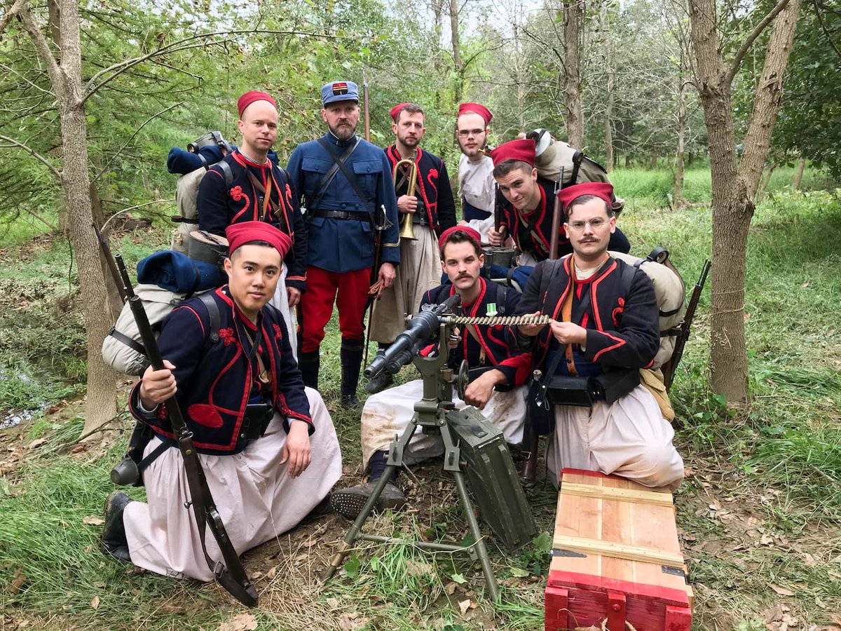 #WW1 1914 #French #Army #Zouaves uniform upon arriving in #Europe from Africa. 一次世界大戦 #仏軍 初期の砂漠 #制服 #France #francais #Centenary