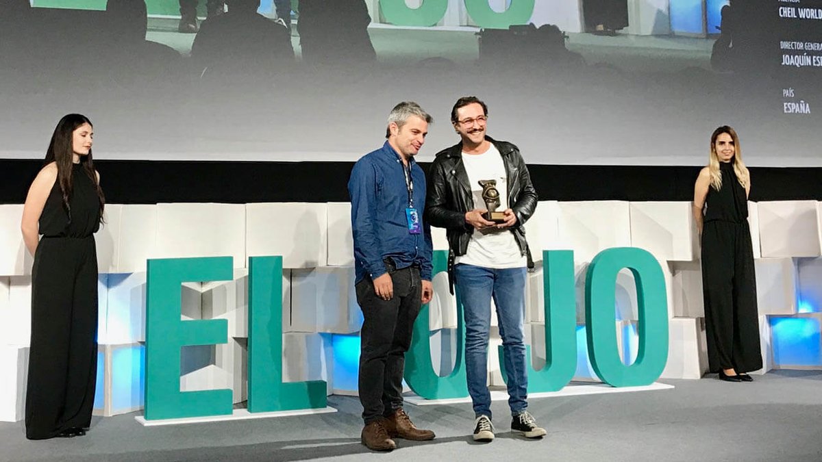 CheilSpain's tweet photo. Venimos MUY A TOPE de @elojofestival🏆GRAN PRIX🏆 para 'Corresponsales de guerra en el cáncer de mama', un PLATA 🥈 para Parkour Screens y dos BRONCES 🥉🥉 para Parkour y Corresponsales en la categoría de PRODUCCIÓN AUDIOVISUAL 🎬. #cheilers 🙌🔝
#MadebyCheil ➡️ @SamsungEspana https://t.co/jvsH4wPP4G