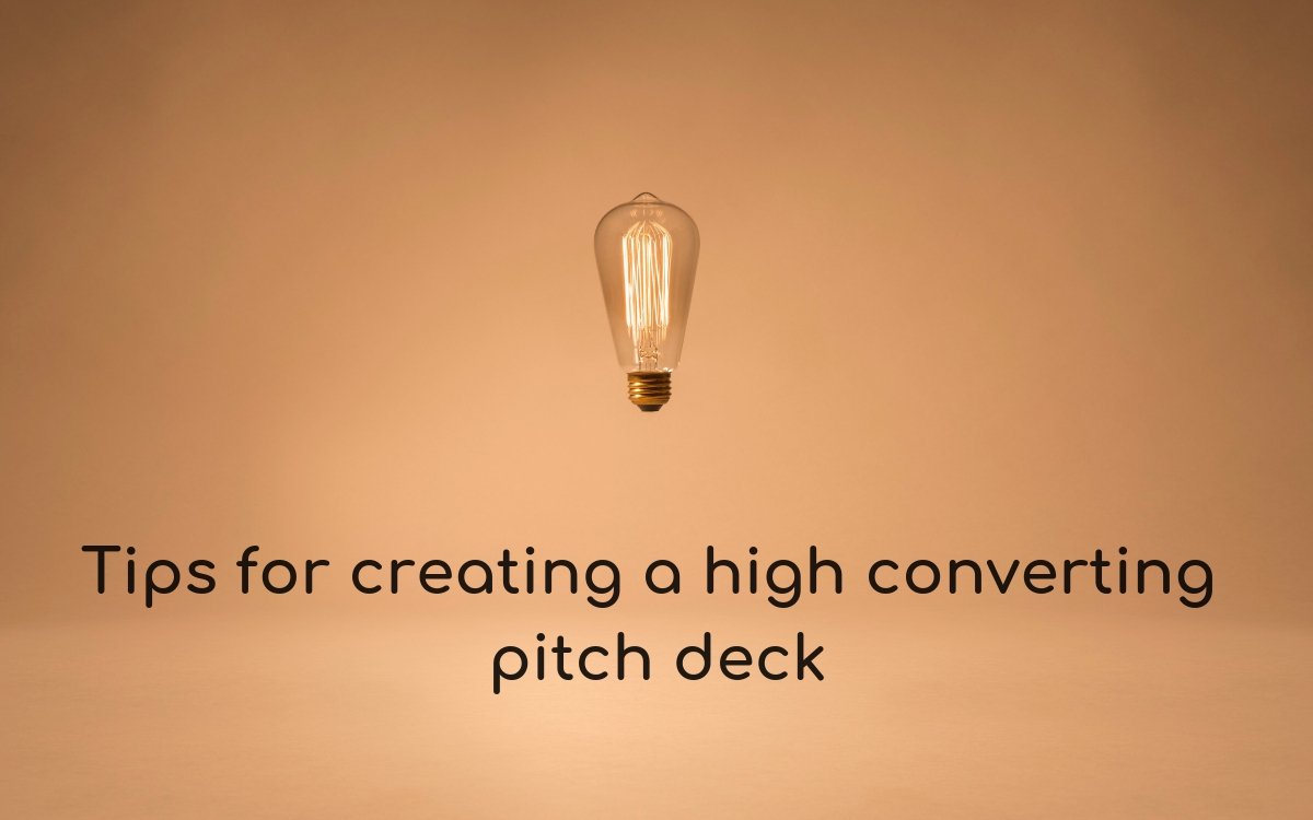 Countasign's tweet photo. Tips for creating a high converting pitch deck https://t.co/gmln7z73vM

#Startup #pitchdeck #marketing #investor #funding #marketresearch #ThursdayThoughts #esignature #paperless #countasign https://t.co/SGGJHFAamu