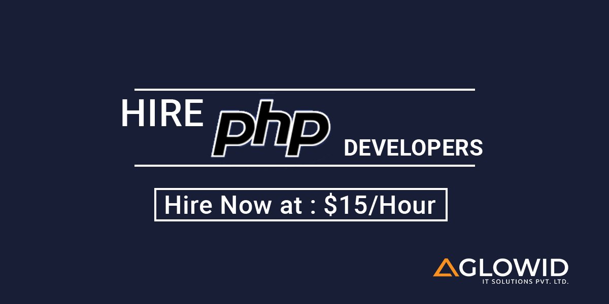 Aglowid's tweet image. PHP Powers 83.4% of Websites 
Hire Dedicated PHP Developer from us at Aglowid IT Solutions to get skilled personnel at your disposal delivering reliable services to improve website visibility.
buff.ly/2IuaGCS
#PHP #HirePHPDevelopers #HireWordpressDevelopers