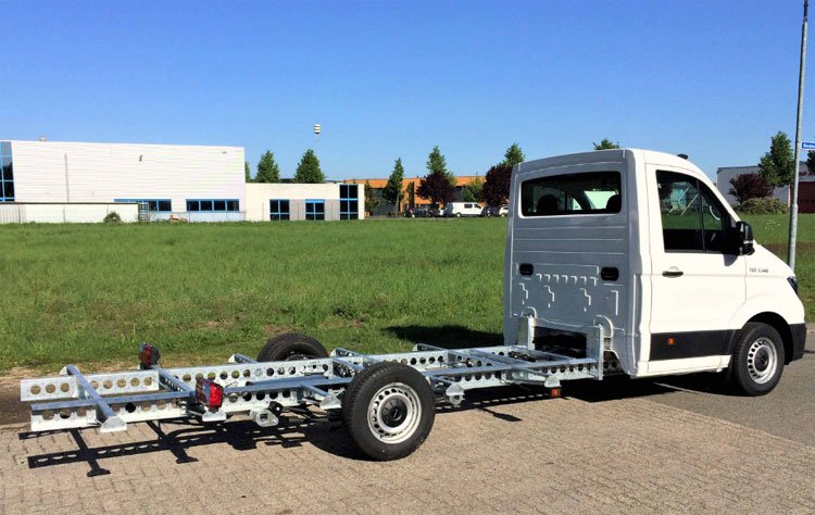 Low floor chassis for Volkswagen Crafter bedrijfsauto.com/product_Volksw… @Volkswagen