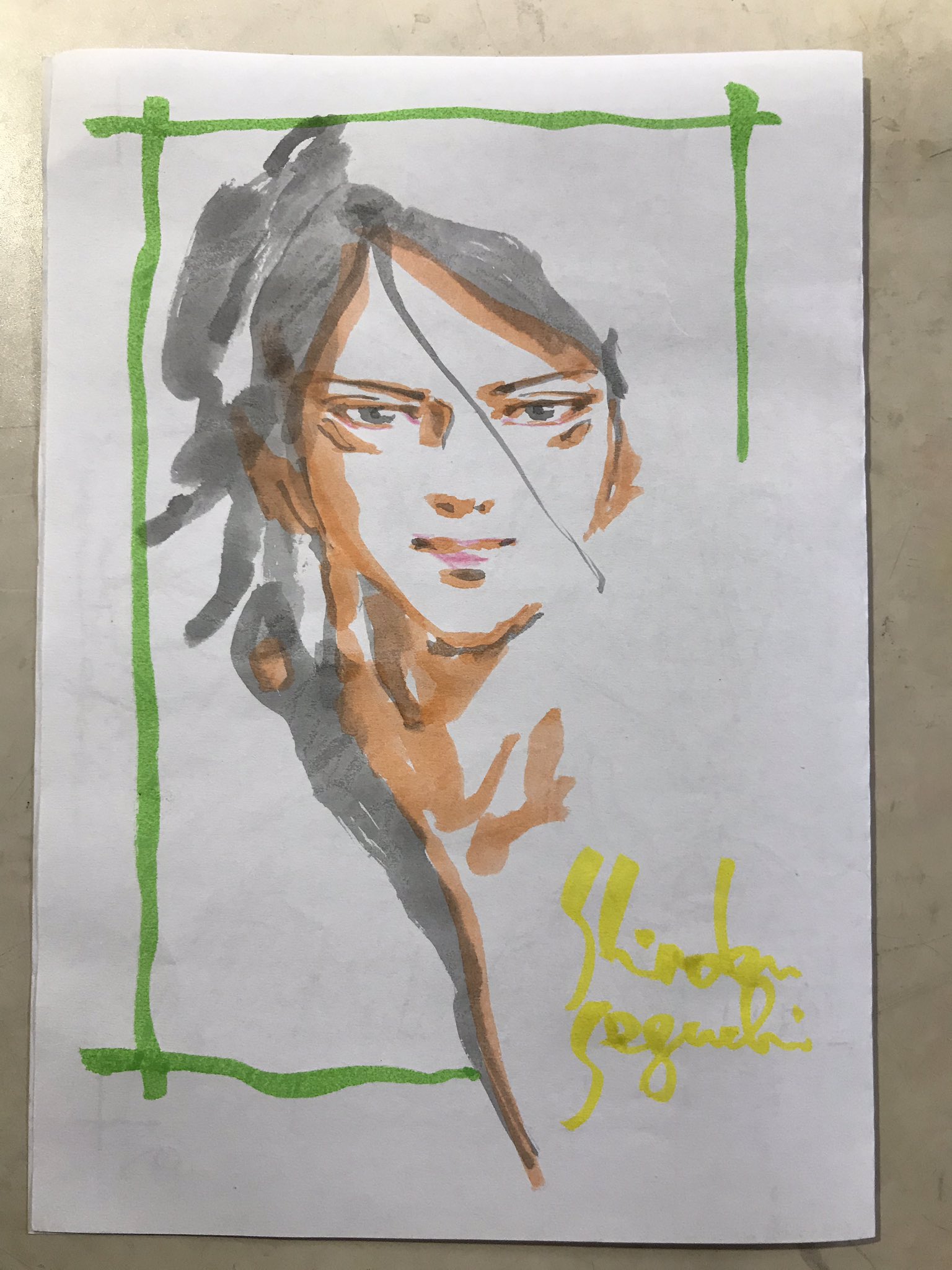瀬口忍 今日の原稿作業の休憩時間に突然始まった第1回 椿陽平を描いてみる大会 椿の描き方講習会的なことから 女顔と男顔の違いの考察など 写真1枚目は寺谷彩 Moao Posca さん 2枚目はh2 H くん 3枚目は僕のこっそり描いたやつ 瀬口忍 今日の原稿作業の休憩時間に突然始まった第1回 椿陽平を描いてみる大会 椿の描き方講習会的なことから 女顔と男顔の違いの考察など 写真1枚目は寺谷彩 Moao Posca さん 2枚目はh2 H くん 3枚目は僕のこっそり描いたやつ