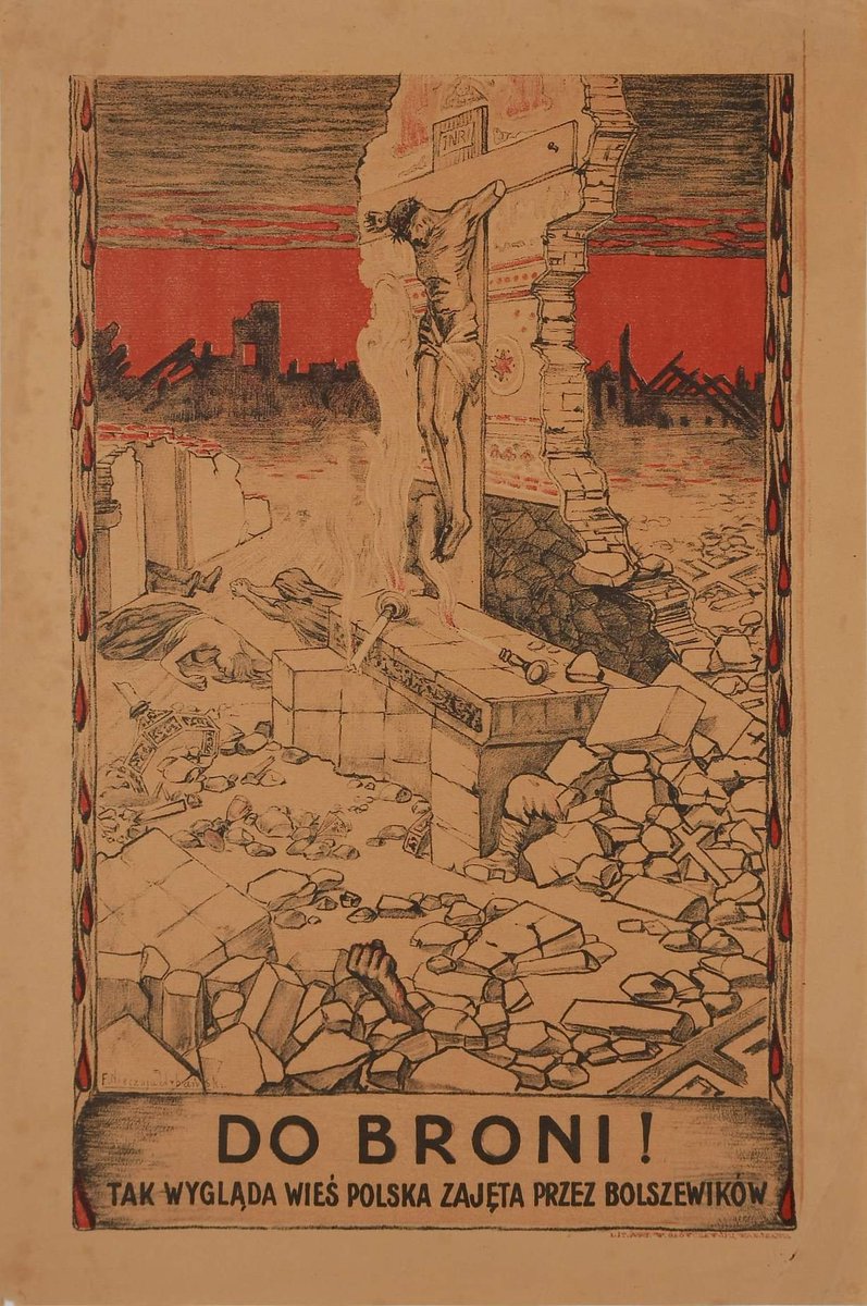 #ArtOfTheDay: Franciszek Nieczuja Urbański, Do broni!,1920
Wystawa "Polish Independence Poster" w Galerii <a href="/roidore/">Galerie Roi Doré</a>
#sztuka #Polska #niepodleglosc #historia #propaganda #WojnaPolskoBolszewicka <a href="/niepodlegla/">Niepodległa</a> #plakat #artmaniac