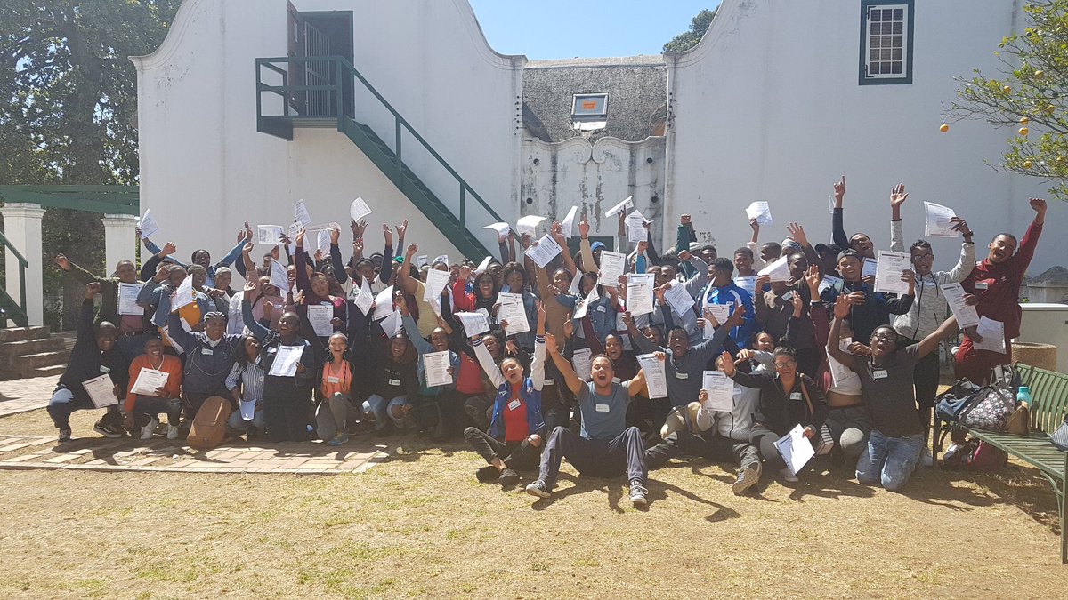 LindsayC_B's tweet photo. Happiness - the @PYDAcademy #classof2019 hopefuls with their hard earned #certificates at the end of recruitment camp #joy #launchingtalent https://t.co/o2EHMfESDt