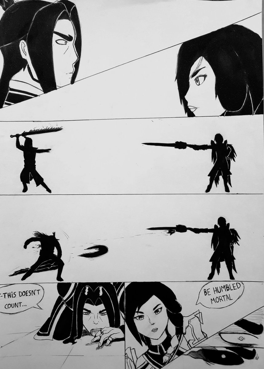 Fan art made by me: Zhin vs Furia "Swords Encounter"
#paladins #paladinsart #zhin #furia #evilmojo