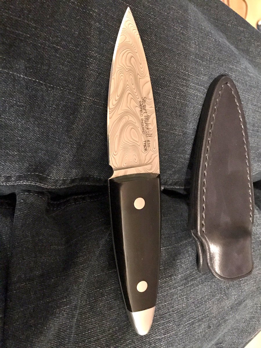 Delighted with my custom-made sgian dhu from <a href="/stumitchknives/">Stuart Mitchell</a>