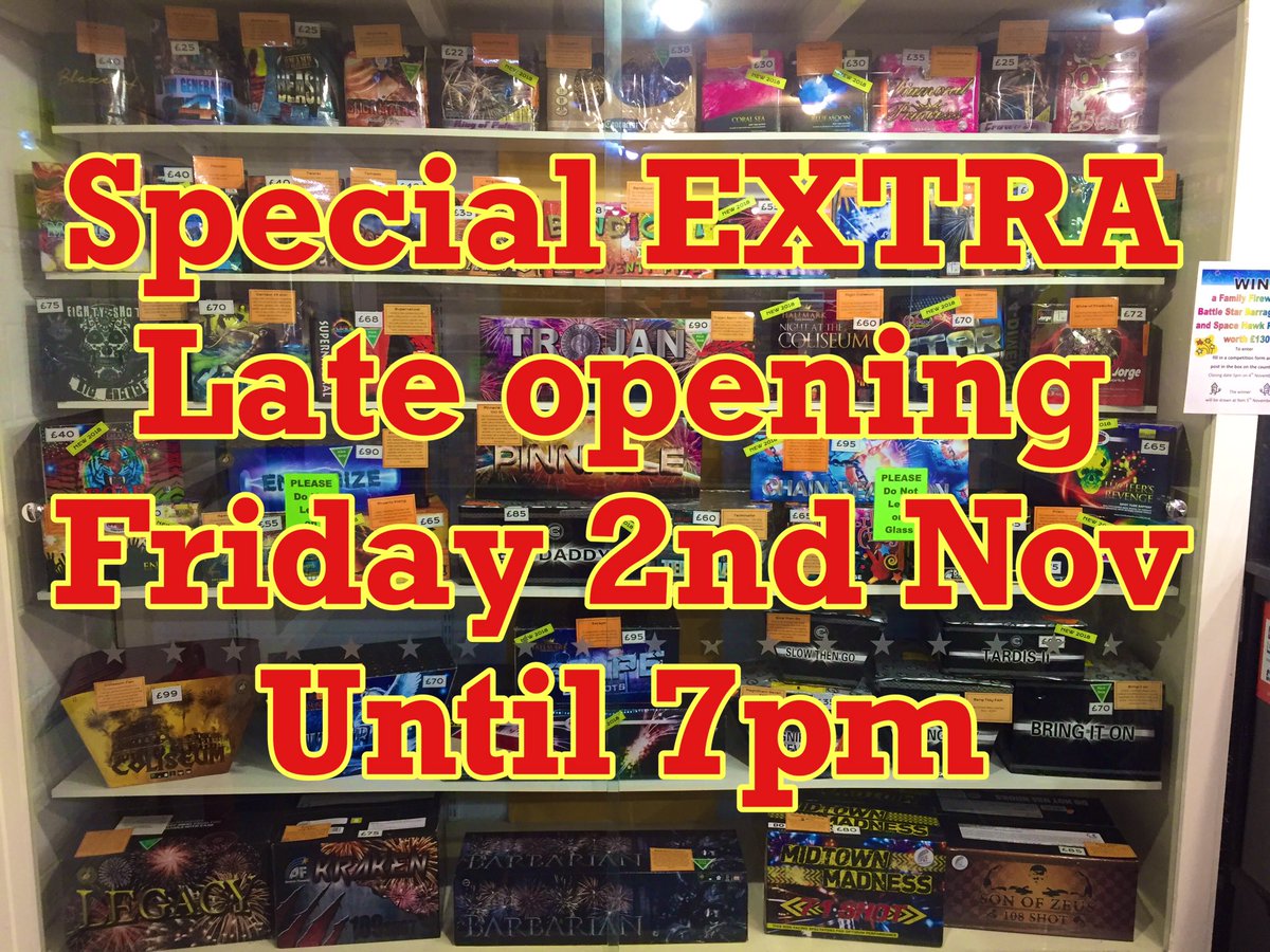 LightningPyro's tweet image. Extra time to get your fireworks !!!