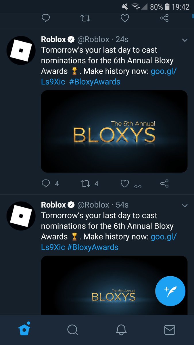 Roblox On Twitter Tomorrow S Your Last Day To Cast Nominations