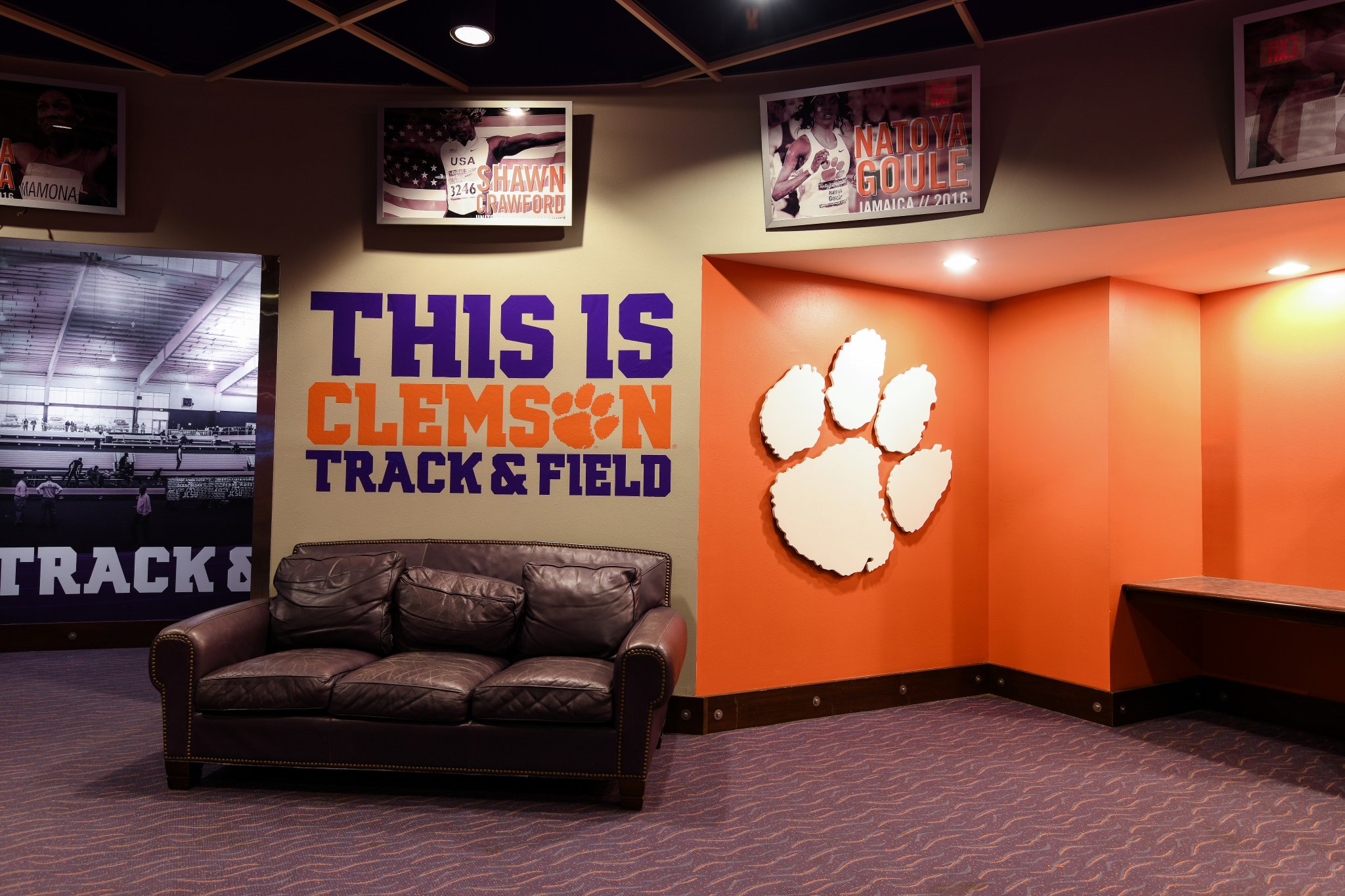 Clemson Track & Field 🐾 on Twitter "😍 New locker room graphics! 