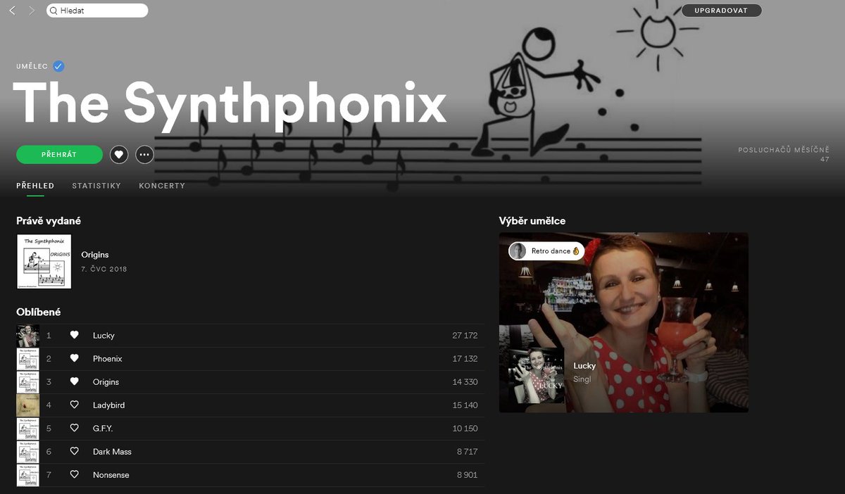 TheSynthphonix's tweet image. Find me on digital platforms like #Spotify #Deezer #iTunes #GooglePlay #Amazon #Tidal #Saavn #Soundcloud and more.
Thank you for listening 🎶#TheSynthphonix

open.spotify.com/artist/0RbDARl…