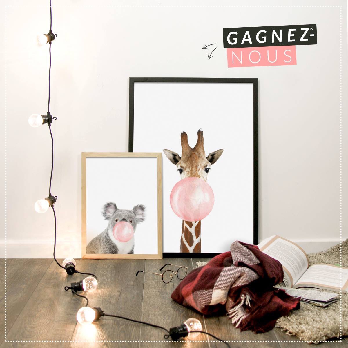 Concours : 2 duos deco comprenant 1 bon d’achat chez #madamebasilic de 25€ + 1 guirlande guinguette <a href="/SkyLantern_FR/">SkyLantern France</a> à gagner sur Insta ET Facebook (4 gagnants en tout)
⭐️ facebook.com/SkyLantern.FR/…
📷 instagram.com/p/BppX0NuDjpp/
#jeu #concours #giveaway