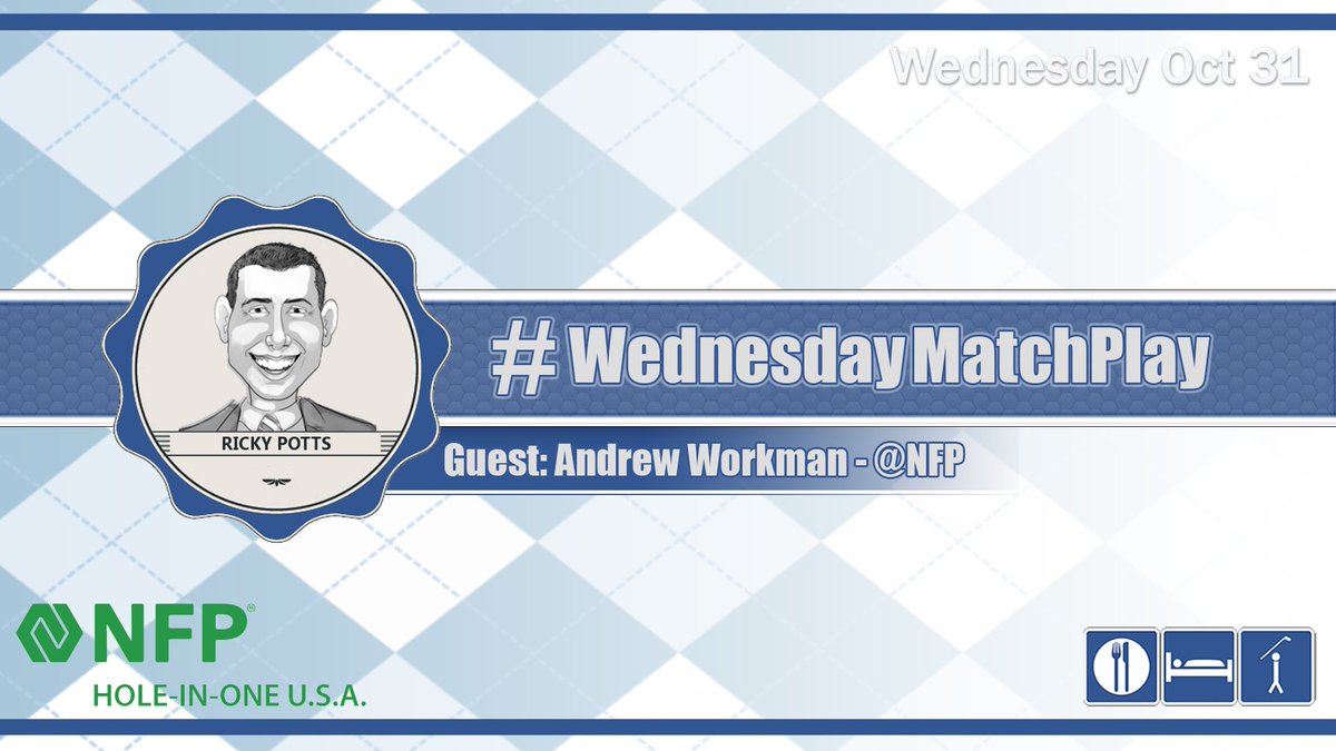 EatSleepGolf's tweet photo. Hole in One insurance allows event organizers and sponsors to give away unbelievable prizes! Tune in to this weeks episode of the #WednesdayMatchPlay with host @rickyleepotts and guest Andrew Workman from Hole-in-One U.S.A.
Watch: https://t.co/zMRx7dnWih https://t.co/Xjsb0jqsUY