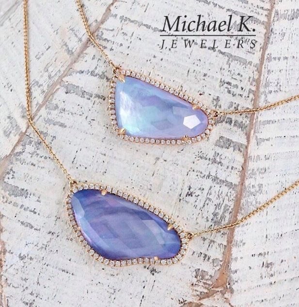 Happy November! Parisian Plum and Ocean Mist are perfect to #layer with this fall 🍂
#MichaelKJewelers #Dovesjewelry #parisianplum #oceanmist #gems #gemstone #jewelry #pendant #necklace #gold #diamond #diamonds #finejewelry #Jewerlyaddict #fashion #style #diamondfashion