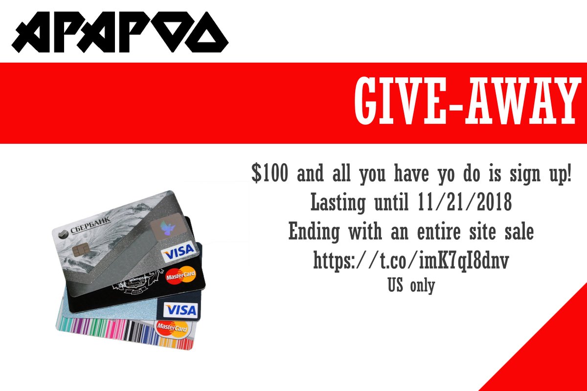 ApapooSite's tweet image. HEY! Who likes #FREE money!? Well we are doing a #giveaway and YOU can win $100 for just signing up! Check it out here! bit.ly/2Jv2EdF