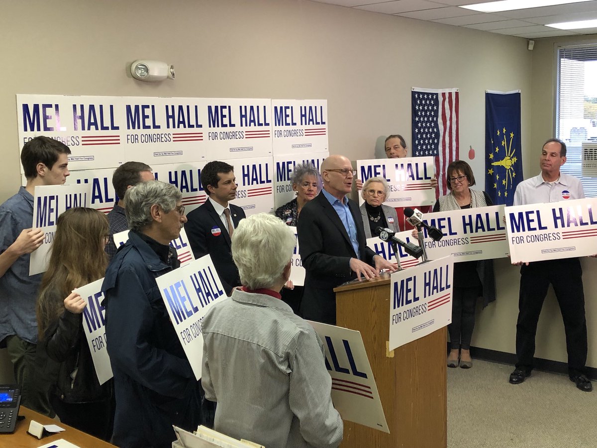 Proud to support <a href="/melforcongress/">Mel Hall</a>  who is focused on serving this district well and protecting care for those with pre-existing conditions. It’s time for new leadership in Washington, and Mel Hall will deliver!