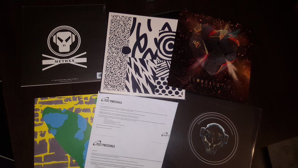 Some new bits of vinyl are here. Metalheadz vinly mix is defo on the cards again soon