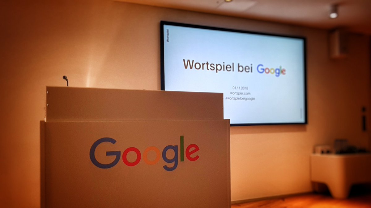 #wortspielbeigoogle