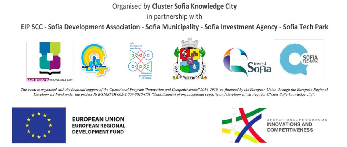 International Conference 'Knowledge &amp; Smart Cities - Integrated Planning &amp; Policy Regulations' taking place on 26 November in <a href="/SofiaTechPark/">Sofia Tech Park</a>, organised by <a href="/ClusterSofia/">Cluster Sofia Knowledge City</a> and partners. More info and registration here: eventbrite.co.uk/e/internationa…
#knowledgecity #SmartCities #Sofia