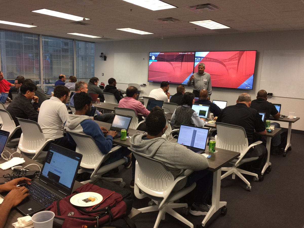 sueflaherty's tweet photo. Ansible workshop in Atlanta is packed!! Led by Red Hat partner Levvel!!@RedHatPartners @GetLevvel @ansible https://t.co/QOd8yGYOuU