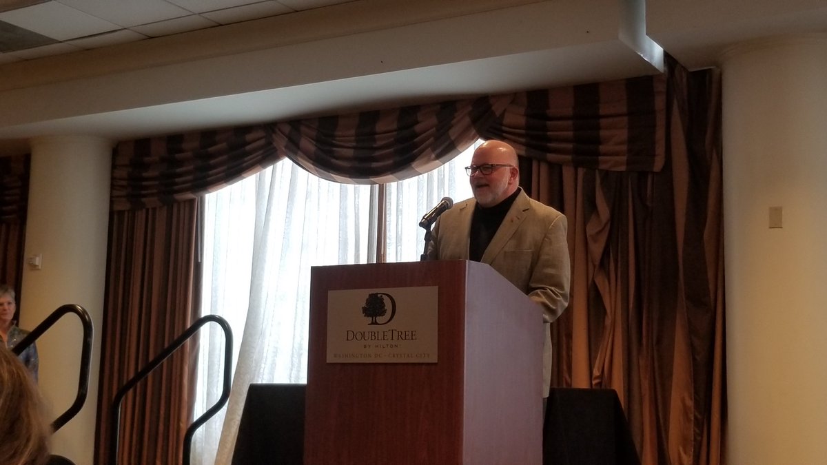 napawash's tweet photo. We were pleased to hear from new Academy Board Chairman @JeffNealHR at our #FallMeeting2018! @ICF #GovtWorkingBetter https://t.co/CUzqZlQoP4