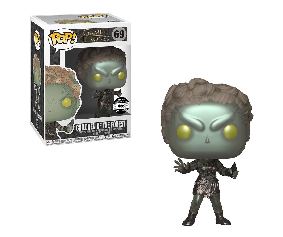 Funko's tweet photo. RT &amp; follow @funko for a chance to WIN a HBO Shop NYCC exclusive #GameofThrones Children of the Forest Pop! https://t.co/2hbAyz2jph