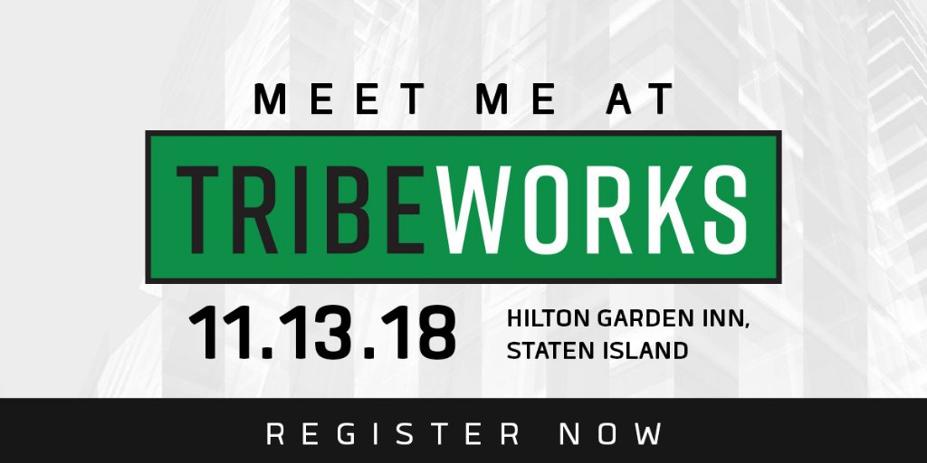 Tribeworksorg's tweet image. Share if you're attending #TribeWorks!
tribeworks.org
⤴ Register for TribeWorks 11.13.18 | Staten Island, NY #businessinspo #businessconference #jewish #jewishentrepreneur #businessowners #jewishbusinessowners