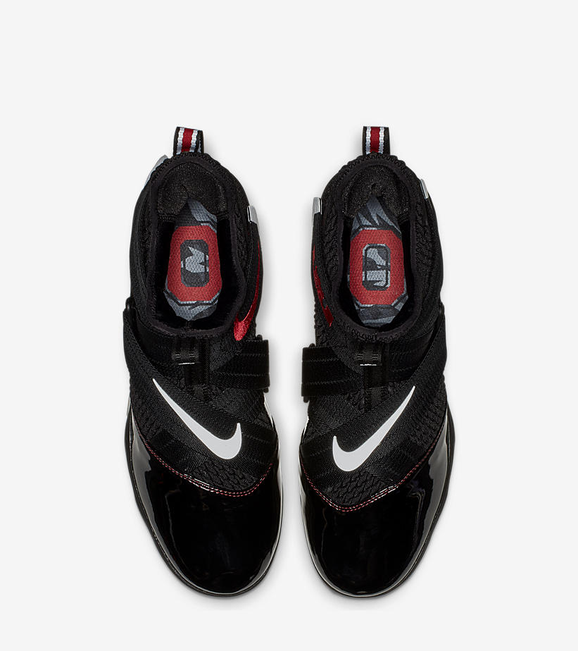 lebron soldier 12 strike cleats