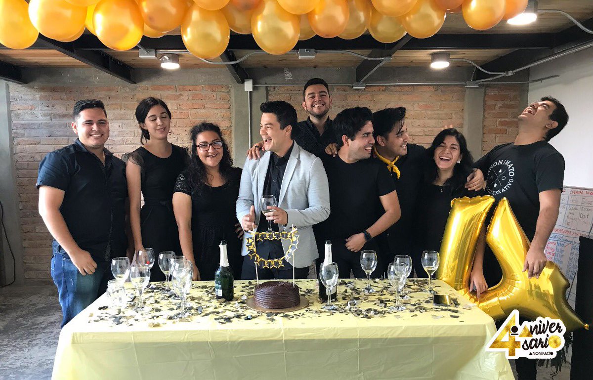 anonimatocrea's tweet photo. Muy felices!!! #anonimato #Aniversario   4 y creciendo! https://t.co/K9YiQBitdT
