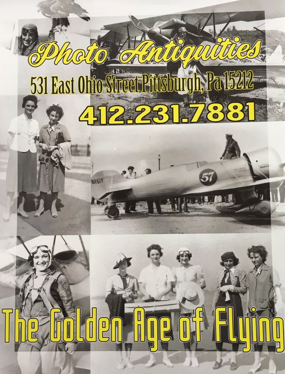 PA_MoPH's tweet photo. Our new exhibit is open !!  Plan a visit to learn more about “The Golden Age of Flying” !
#photography #aviators
#museum #aviation #history #biplanes #flight https://t.co/p7imaxnRFX