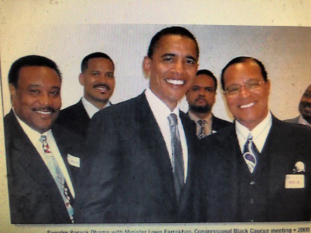 MediaMan2009's tweet photo. "#SatanicJews Control Everything & Mostly Everybody. The wicked #Jews who run America, run the government; run the world, own the banks, own the means of communication. They are my enemy."--the Rev. #Farrakhan, #NationofIslam Leader & One of the Worst Racist Anti-Semitic Haters! https://t.co/psKak9l9WT