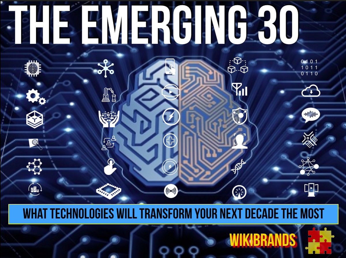 SeanMoffitt's tweet photo. Excited about turning my #Emerging30 Infographic into a keynote presentation - which 30 technologies will change your business/life the most over the next decade, and what are the implications to you?
Thank you once again @JimMarous @adamsconsulting @aiison_ict @Ronald_vanLoon https://t.co/KSzHBsqWTf