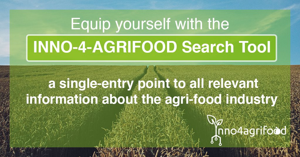 INNO-4-AGRIFOOD has developed a search tool especially for agrifood SMEs and innovation consultants. Stay up-to-date with the latest developments in agribusiness by accessing the search tool at inno4agrifood.eu/smart-tools <a href="/Q_PLANIntl/">Q-PLAN INTERNATIONAL</a>   #agribusiness #RuralDevEU #agrifood #SMEs