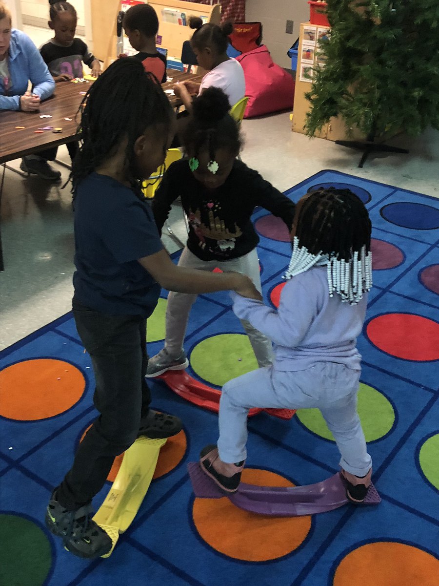 RCSchool8's tweet photo. Mrs. Centola’s and Mrs. Rock’s kindergarten #bodycenter #kinderrocks #balance
#sensoryintegration @RCSDcommschools @RCSDNYS @RCSDELO https://t.co/5PxKI2edbo