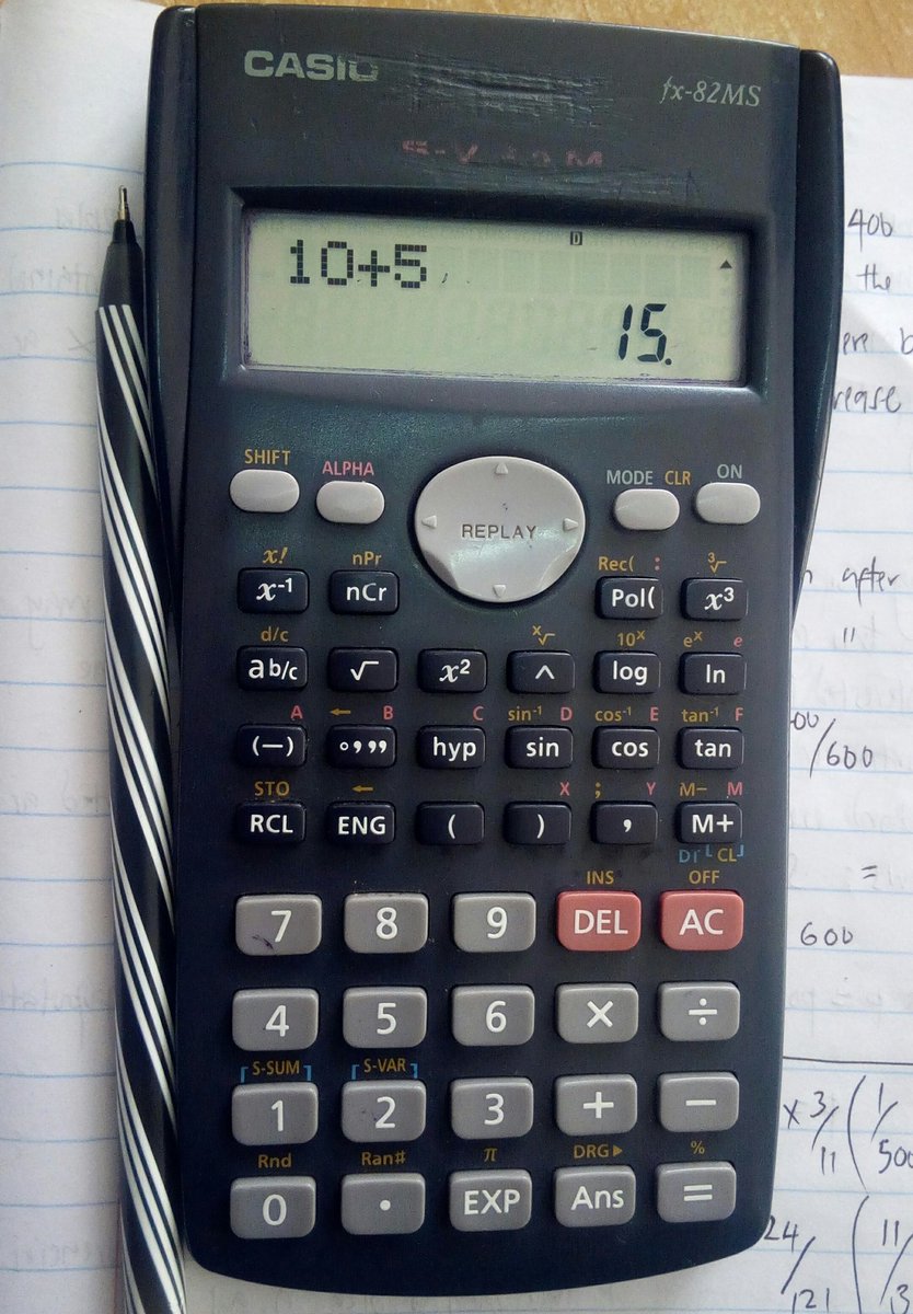 Me during exams just to be sure. I have trust issues with myself.