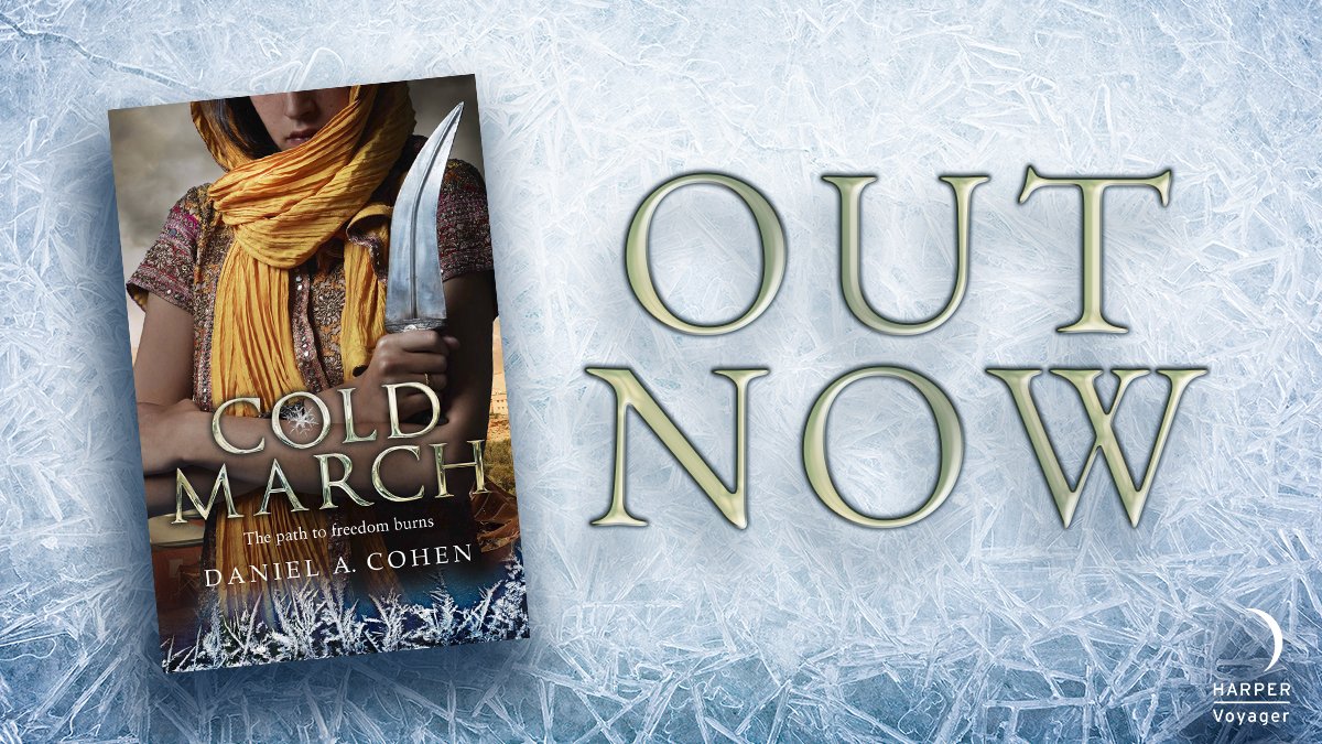 HarperVoyagerUK's tweet photo. Freedom can be costly and unpredictable - but once ignited, it spreads like fire 🔥🔥🔥
Happy publication day Daniel Cohen @saxophonehome - #Coldmarch is out today.
Return to a world of endless heat in Book 2 of the #Coldmaker saga.
https://t.co/NChsLtYQRB https://t.co/1CyzrPZInQ