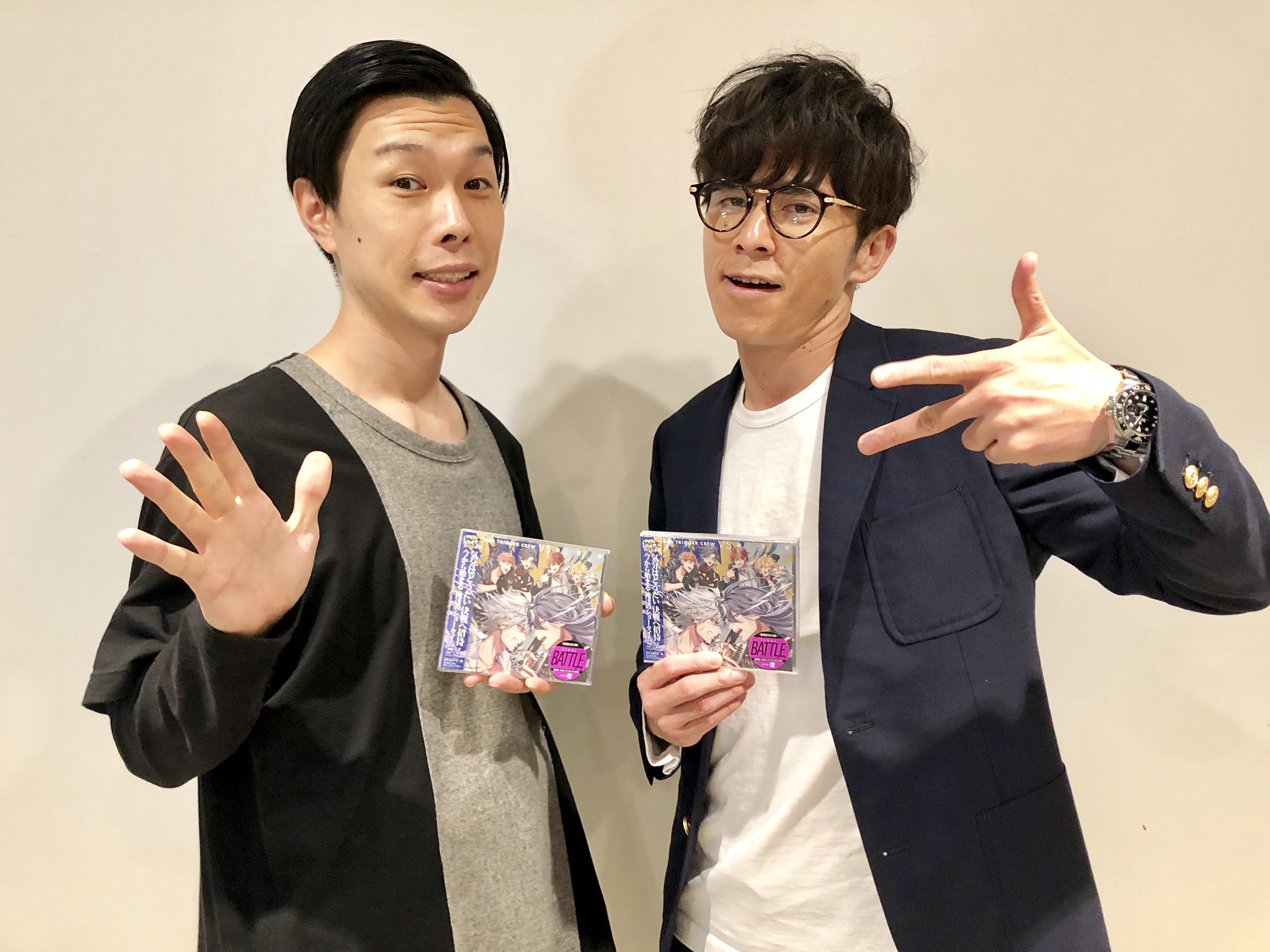 今日はヒプノシスマイクについてオリラジの藤森さんと対談してきました 記事は後日 シャンパン ヒプマイ 話題の画像がわかるサイト 今日はヒプノシスマイクについてオリラジの藤森さんと対談してきました 記事は後日 シャンパン ヒプマイ 話題の画像がわかるサイト