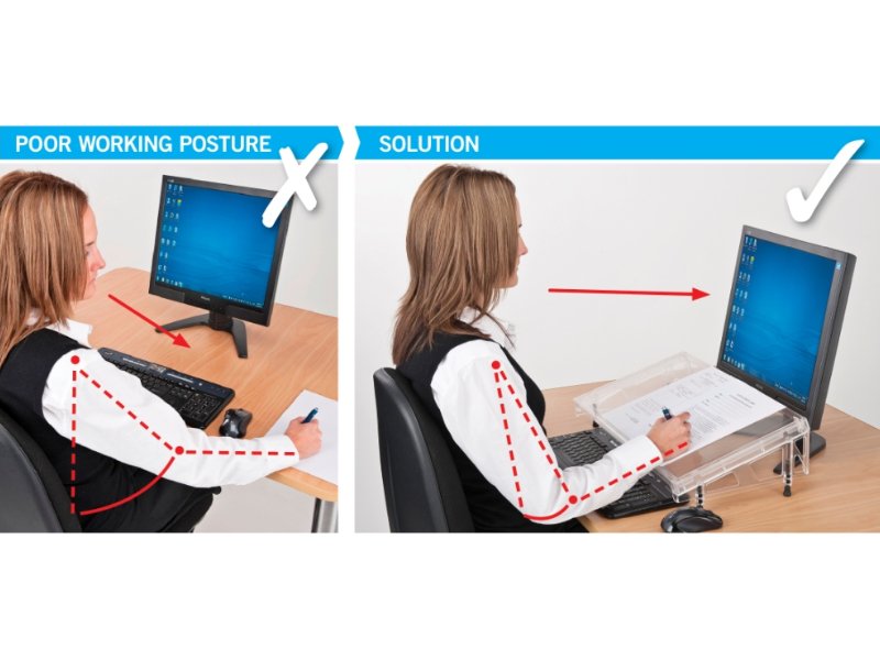 prestigeint's tweet image. The ergonomics of the Microdesk #ergonomics #microdesk #writingplatform #documentholder #solution #workhealthy
