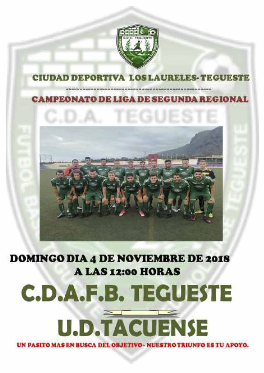 CDAFB de Tegueste tweet media