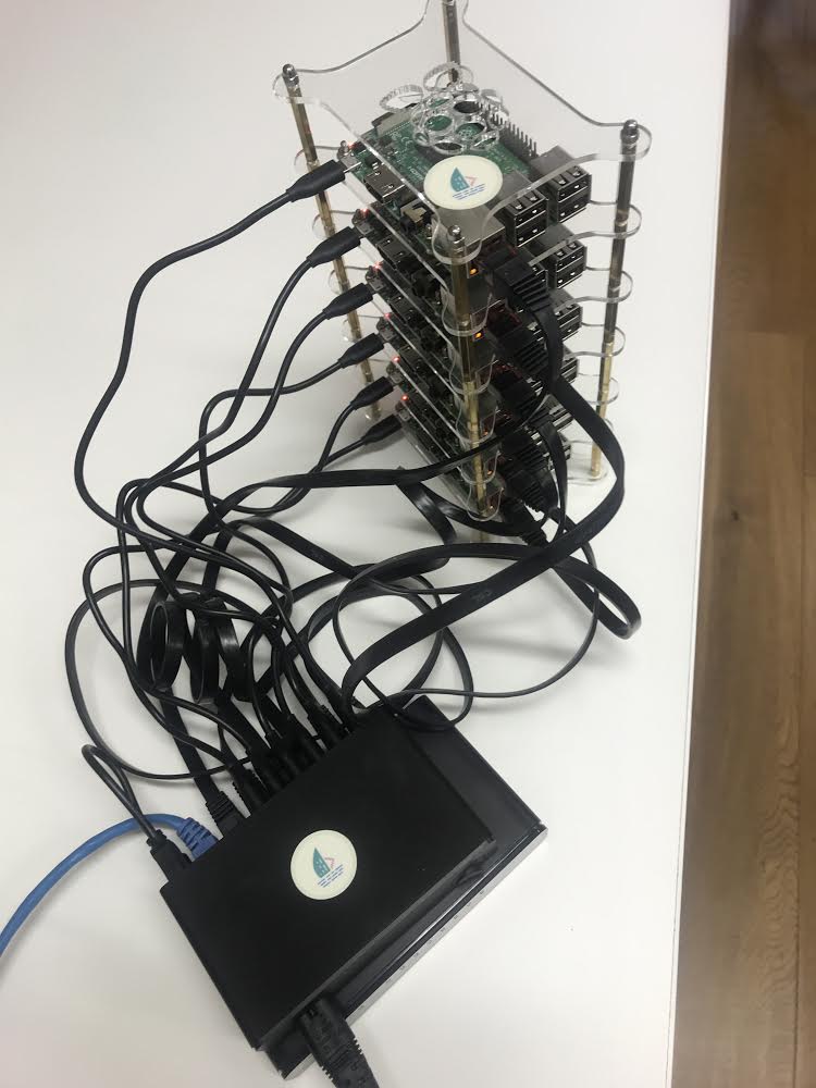 sail_ci's tweet photo. Just to also add that with Sail Connect we now have builds running on SailPi .... our office #rasberrypi #kubernetes cluster ⚡🥧🌈

https://t.co/eHSlhDivvX

#devops #distributedci #ci #hybridcloud https://t.co/J3doziYV3d