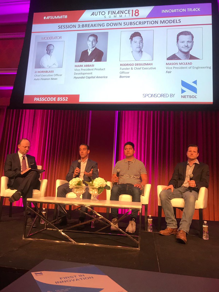 NETSOLTech's tweet photo. #ThrowbackThursday to our time at the #AFSummit18 last week! We loved every minute of this event - from speaking with attendees to sharing the NETSOL story, and especially learning from the some of the greatest minds in our industry. https://t.co/Wao2TAGtY8