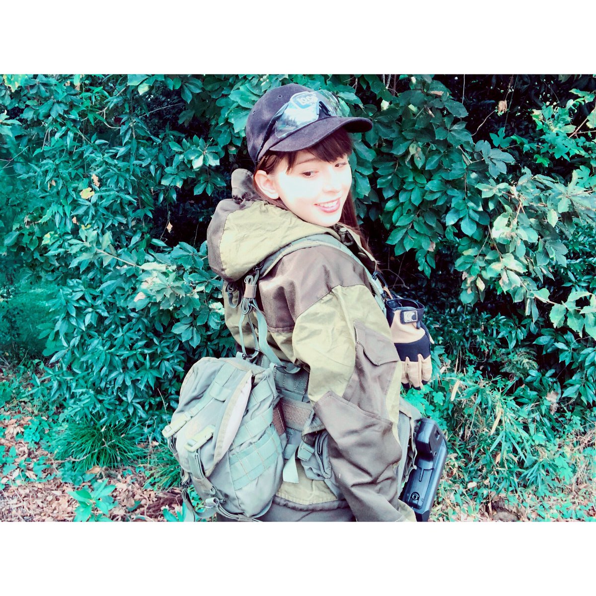 そういえば！ こちらゴルカ装備の背面です💪🏻 スメルシュ（ハーネス