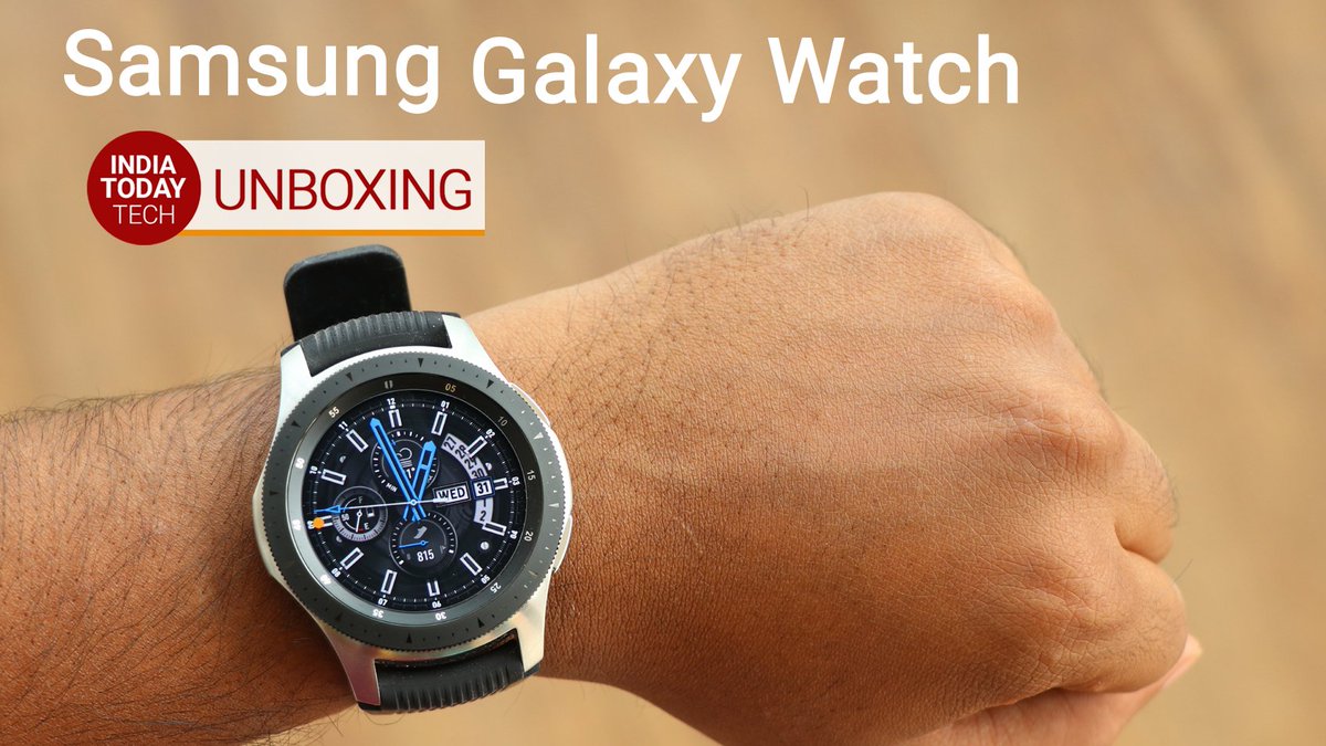 samsung galaxy watch unboxing 2018