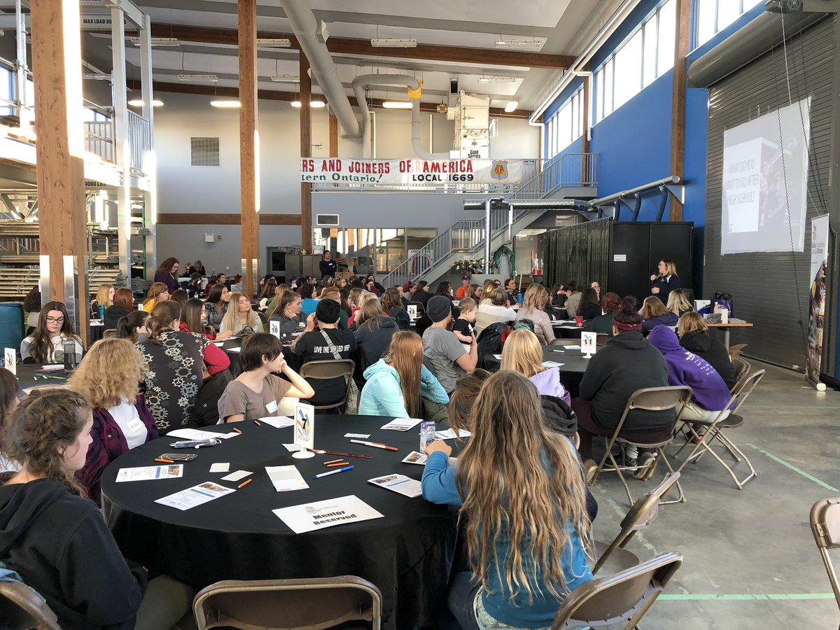 kgowanlock's tweet photo. Skills Ontario Young Womens Career Exploration event. #LPStb @superiorcvi https://t.co/zBV3Ug36Hg