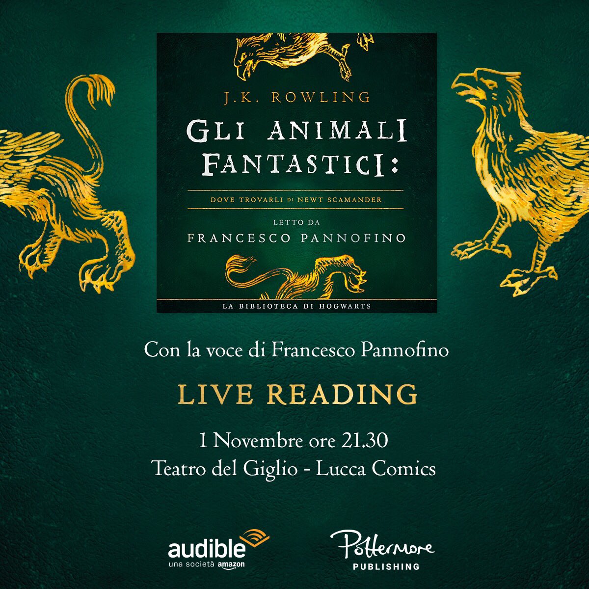 Audible.it (@audibleit) on Twitter photo Ci vediamo stasera al Teatro del Giglio!
<a href="/LuccaCandG/">Lucca Comics & Games</a> #LuccaCG18 <a href="/jan_novantuno/">Gianmaria Tammaro</a> Ci vediamo stasera al Teatro del Giglio!
<a href="/LuccaCandG/">Lucca Comics & Games</a> #LuccaCG18 <a href="/jan_novantuno/">Gianmaria Tammaro</a>