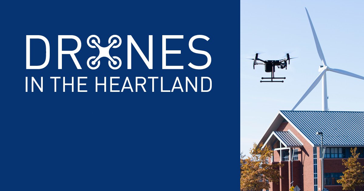 Drone lovers! Drone likers! Drone admirers from afar! The Drones in the Heartland conference is NEXT FRIDAY, November 9.  

heartland.edu/drone for detailed schedule &amp; registration
#HeartlandDrone