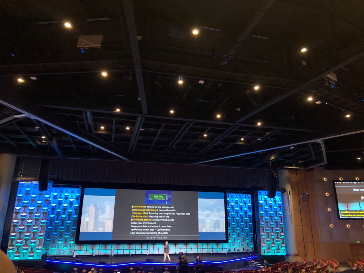 #tbenson Keynote # Educause 2018 Avoid Biases in AI ... take the next exit.