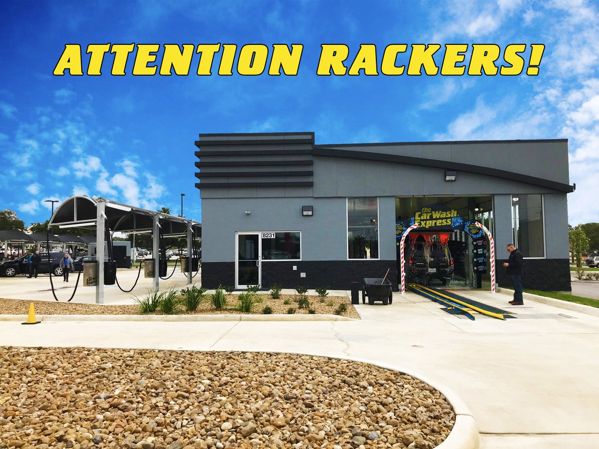 thecarwashexp's tweet photo. Attention #rackers! Come get a free Super Wash at the Car Wash Express, San Antonio's newest Express Car Wash. Located near #rackspace at 8231 Fourwinds Dr. Please present your Rackspace ID to receive the free wash. Valid through November 15! #cleancarfast https://t.co/peB1c9p86n