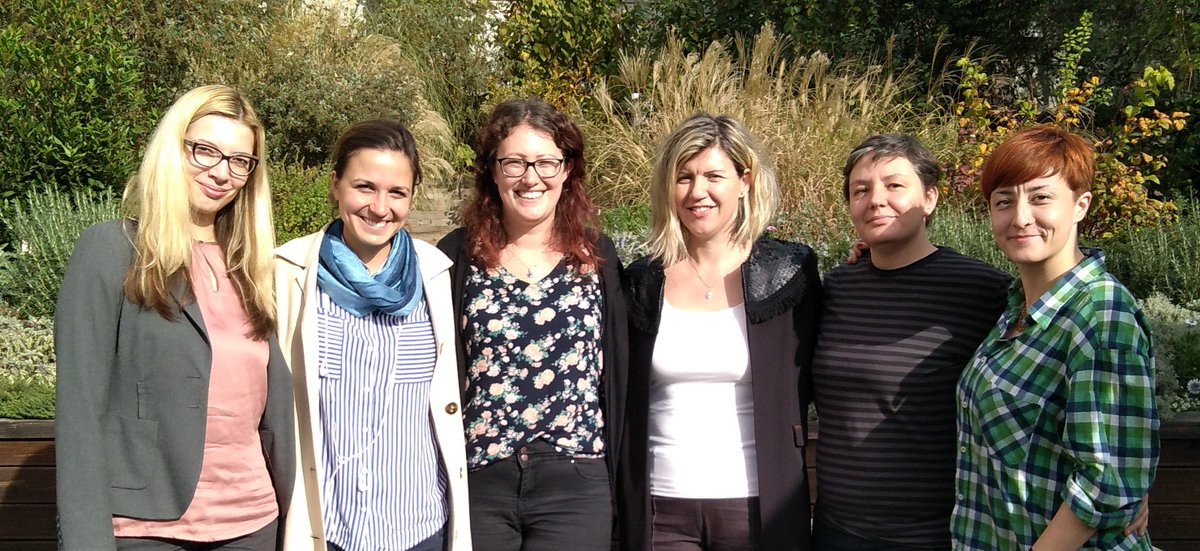 HersWasTheWorld's tweet photo. Great to see @EqualRights #EqualityDefender of the week Marjana, together with Jelena of @LabrisBeograd and other colleagues today in Belgrade. Plans were made and sunshine enjoyed! https://t.co/wryo9iPqc5